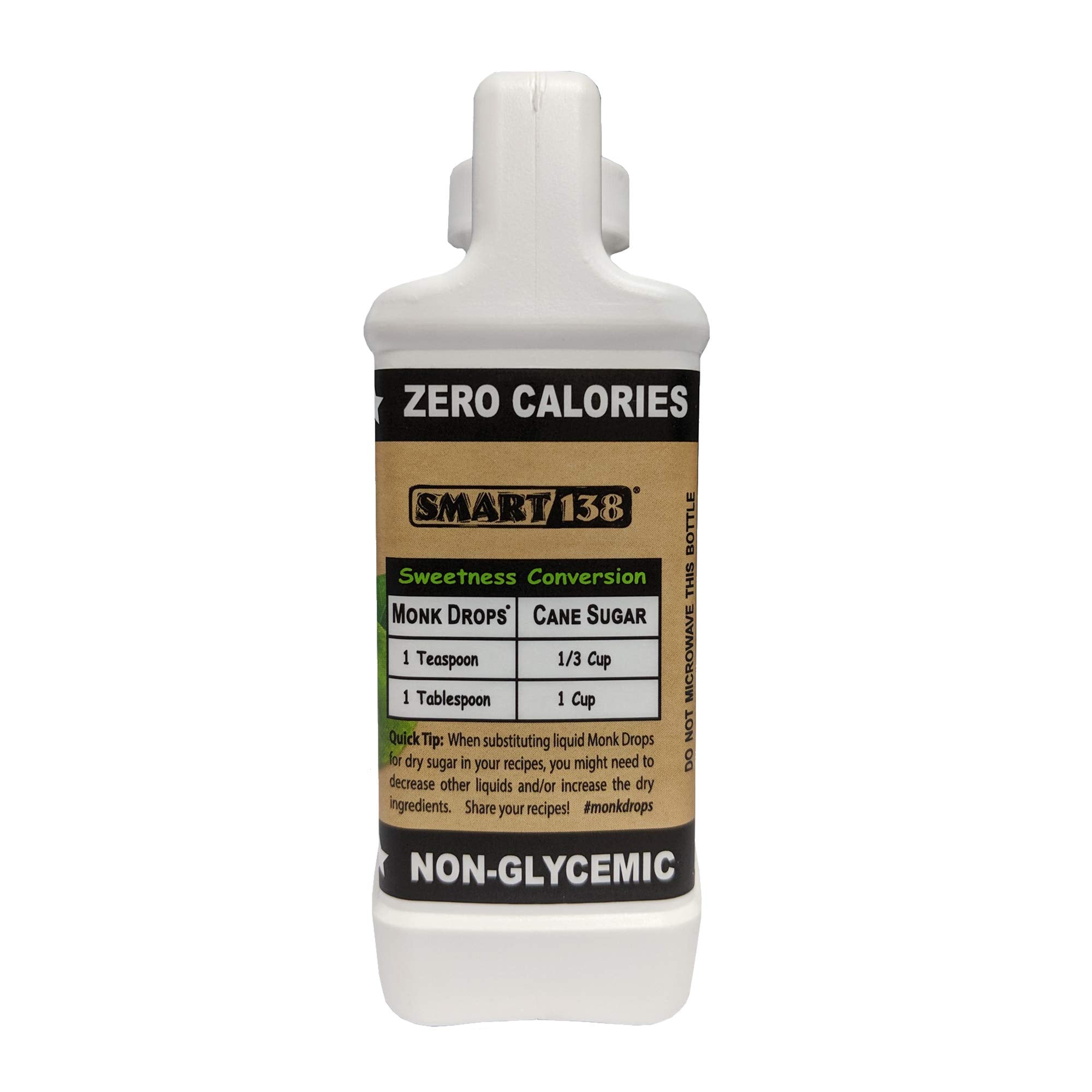 Smart138 Monk Drops ingredient label detail showing single-ingredient benefit