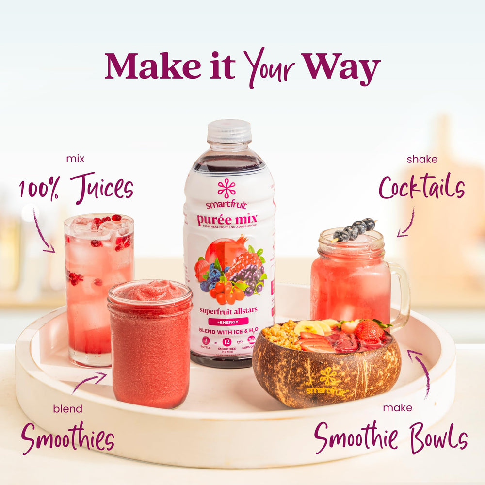 Kids yogurt bowl topped with Smartfruit showing brand nutrition