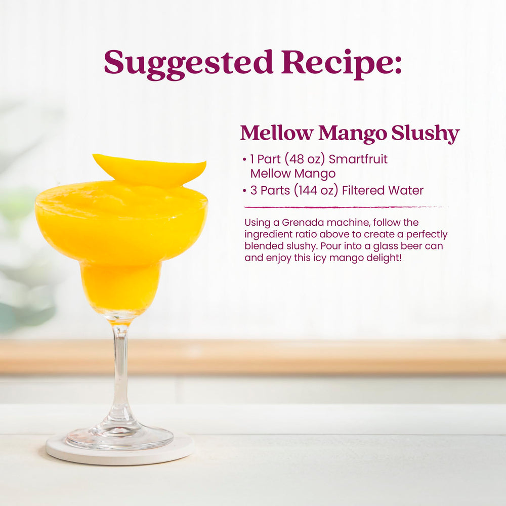 Label close-up on Smartfruit highlighting ingredients and certifications