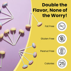 Close-up of Smarties Lollies surface texture highlighting vivid two-flavor colors