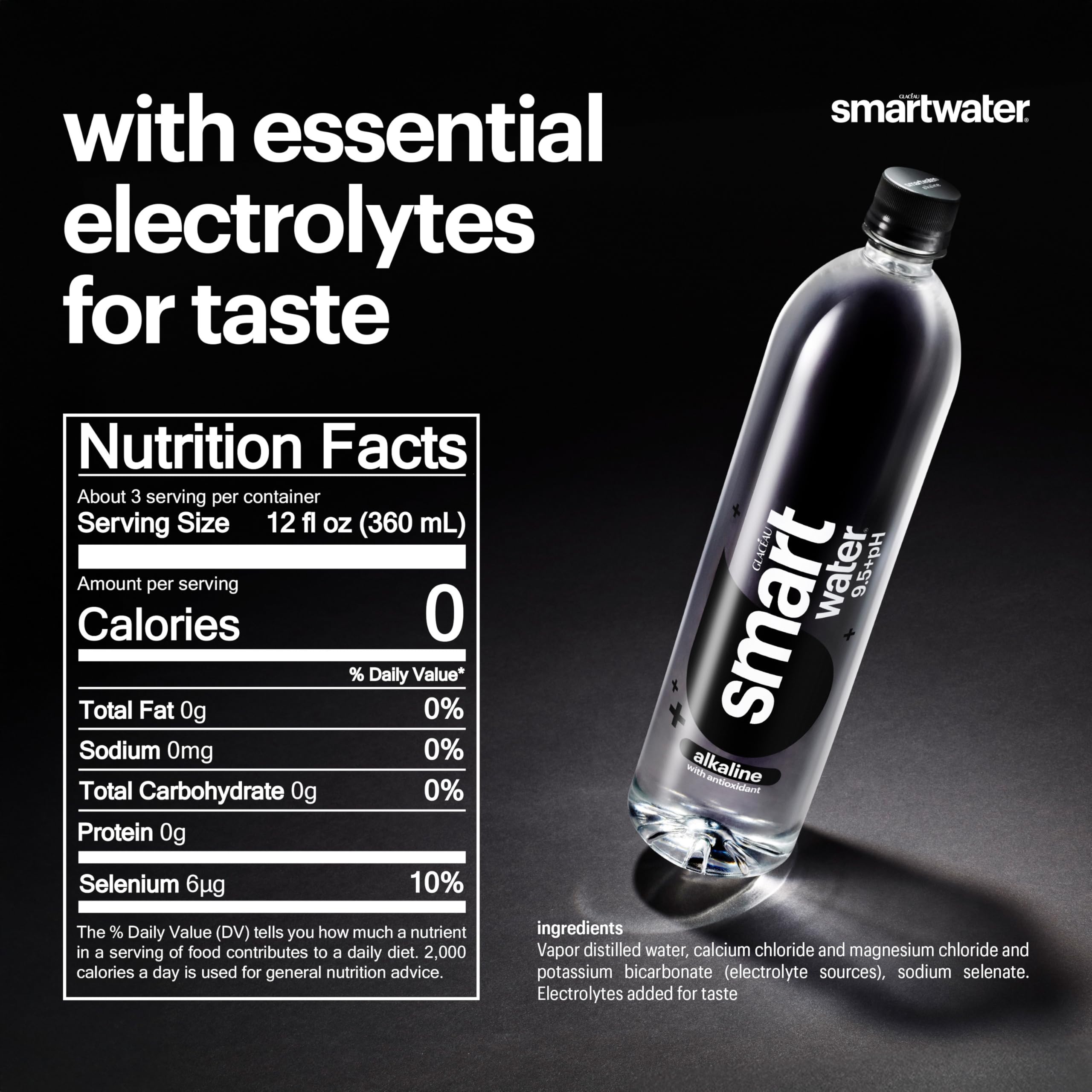 smartwater alkaline six-pack boxed storage for bulk convenience