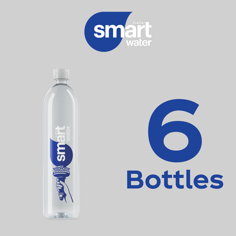 smartwater pouring stream showing clear water and easy serving benefit