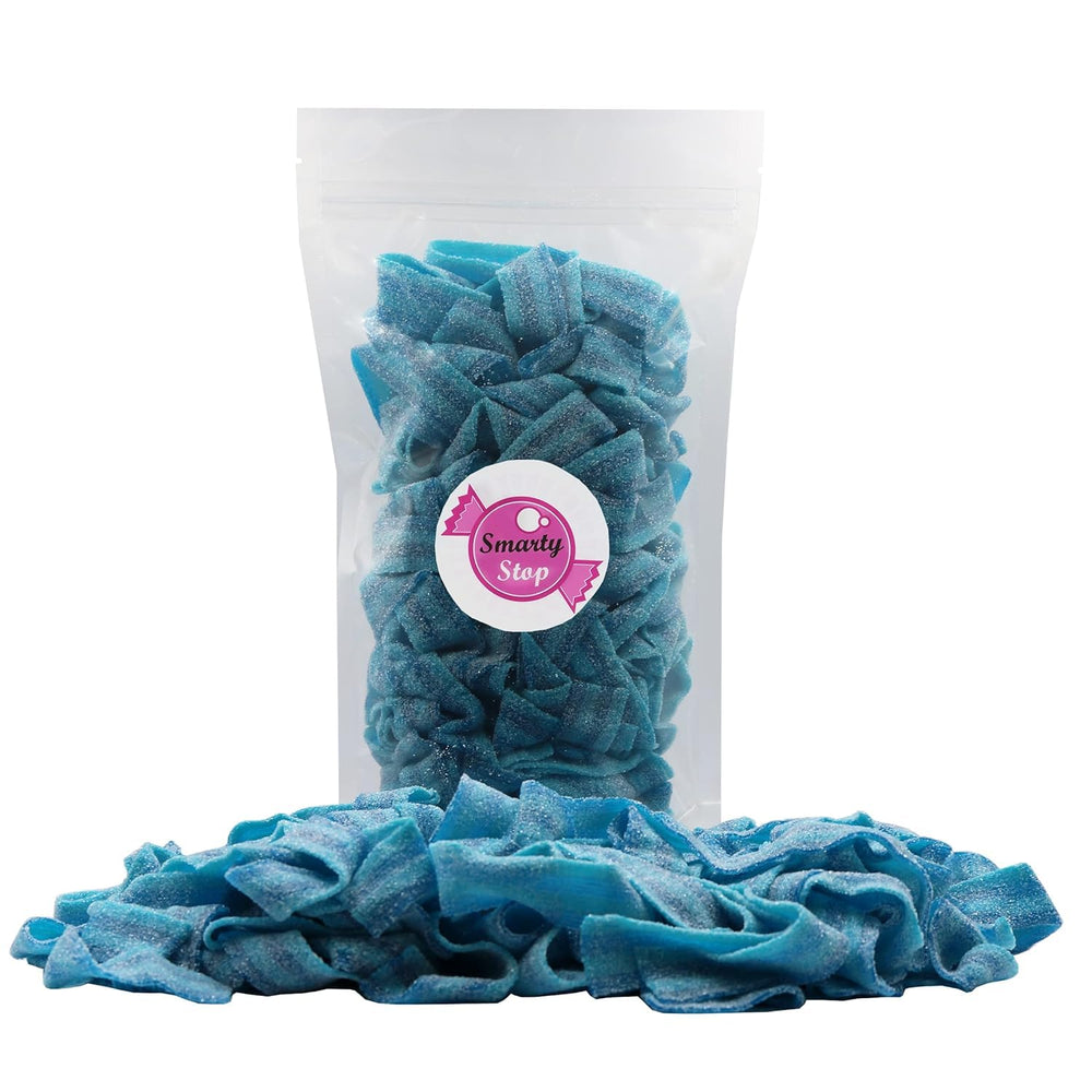 Smarty Stop belt held in hand showing size and chewability for snacking