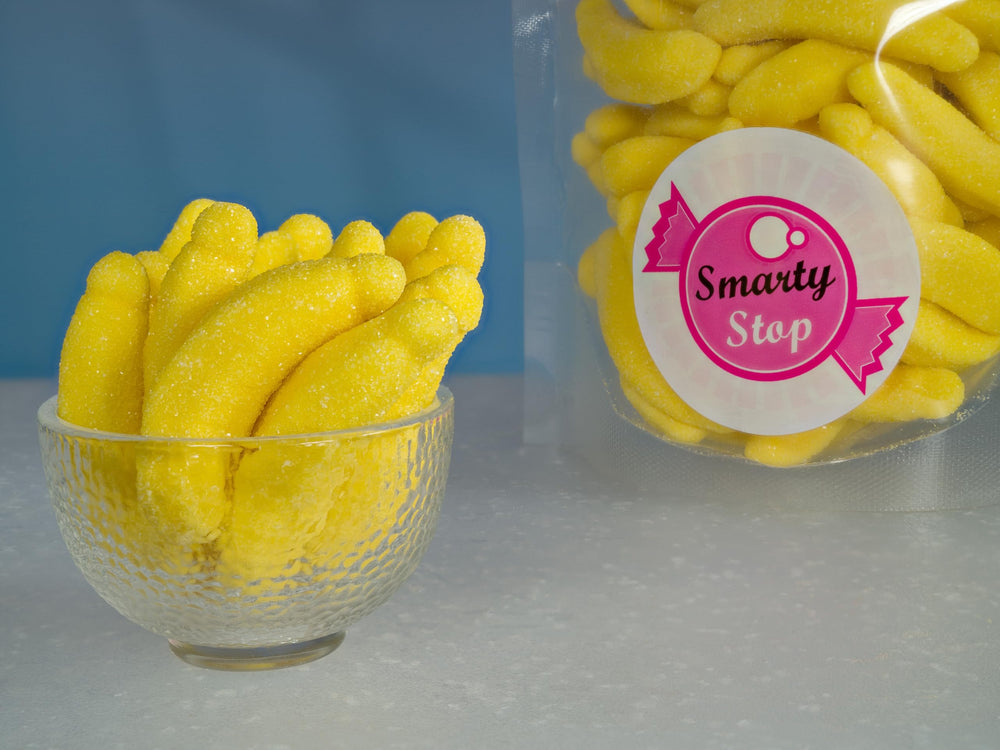 Smarty Stop close-up of sugar-coated texture highlighting added sweet crunch