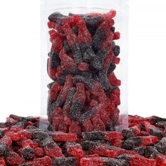 Smarty Stop close-up of sour sugar coating highlighting tangy texture and fresh taste