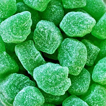 Smarty Stop front packaging showing 5 lb bag and bright green candies for bulk serving