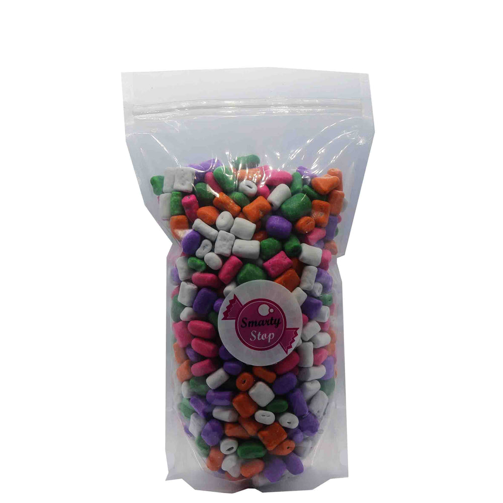 Smarty Stop gift-wrapped pouch staged as a festive present option