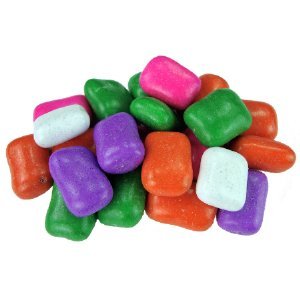 Smarty Stop pieces in hand to show approximate size and portioning