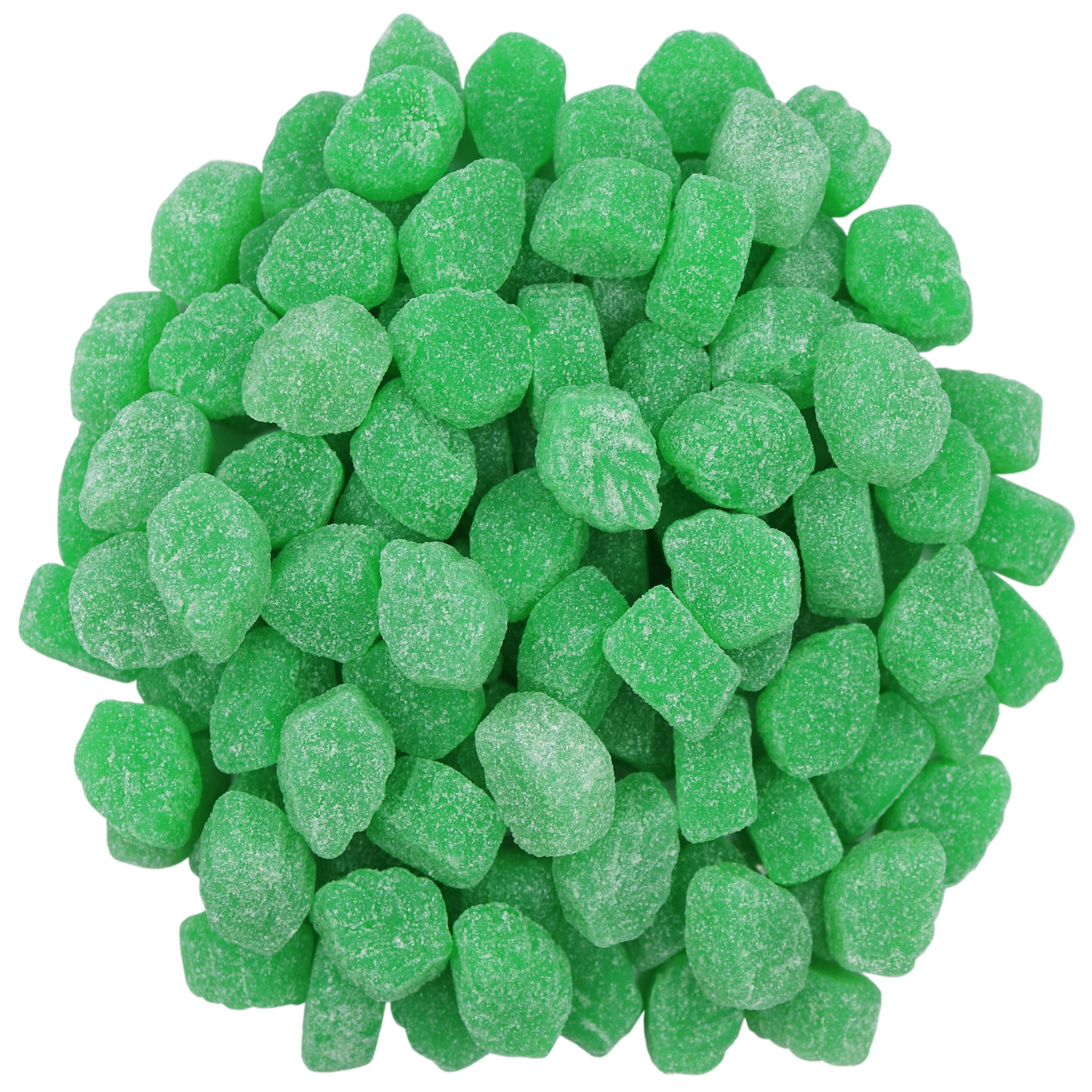 Smarty Stop label and contents view revealing candy shape and clear product information