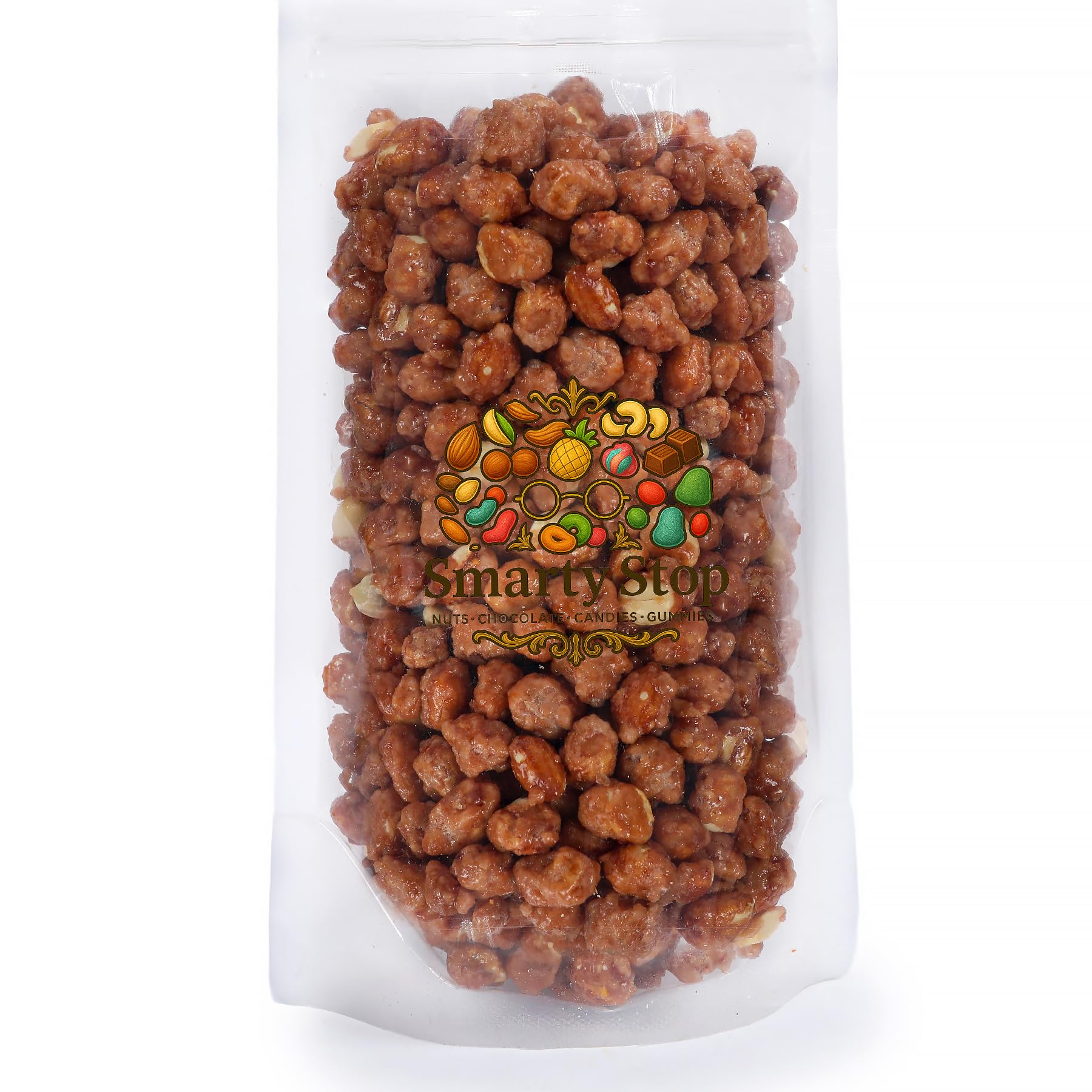 Smarty Stop size comparison with hand showing generous two‑pound benefit