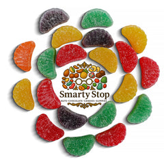 Smarty Stop close-up of sugar coating highlighting added texture