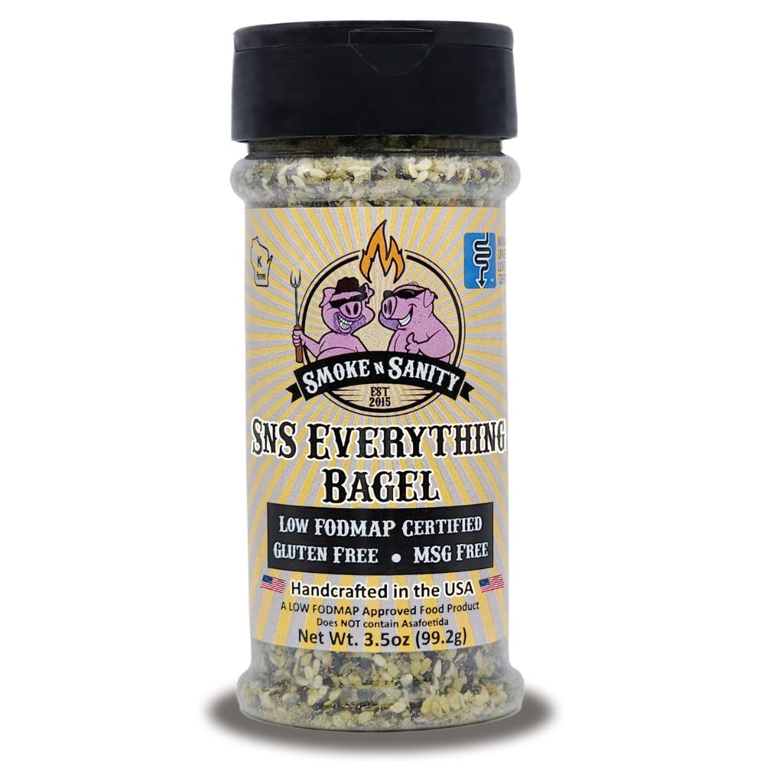 Smoke n Sanity front label view shows 3.5 oz shaker and certification benefits