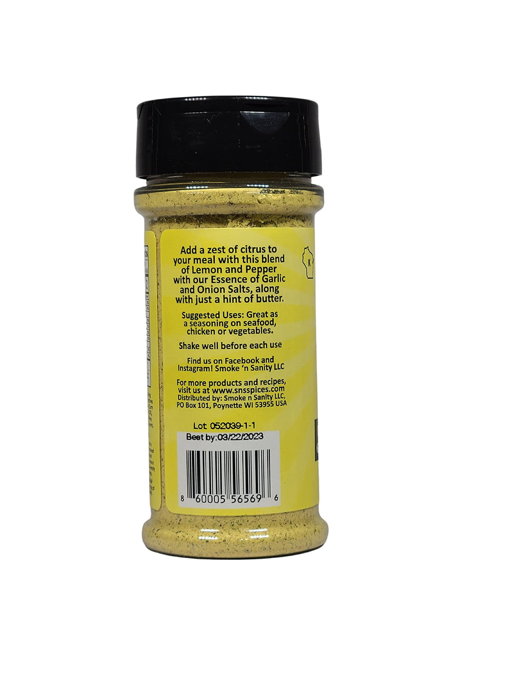 Smoke n Sanity on grilled fish adding bright citrus flavor and aroma