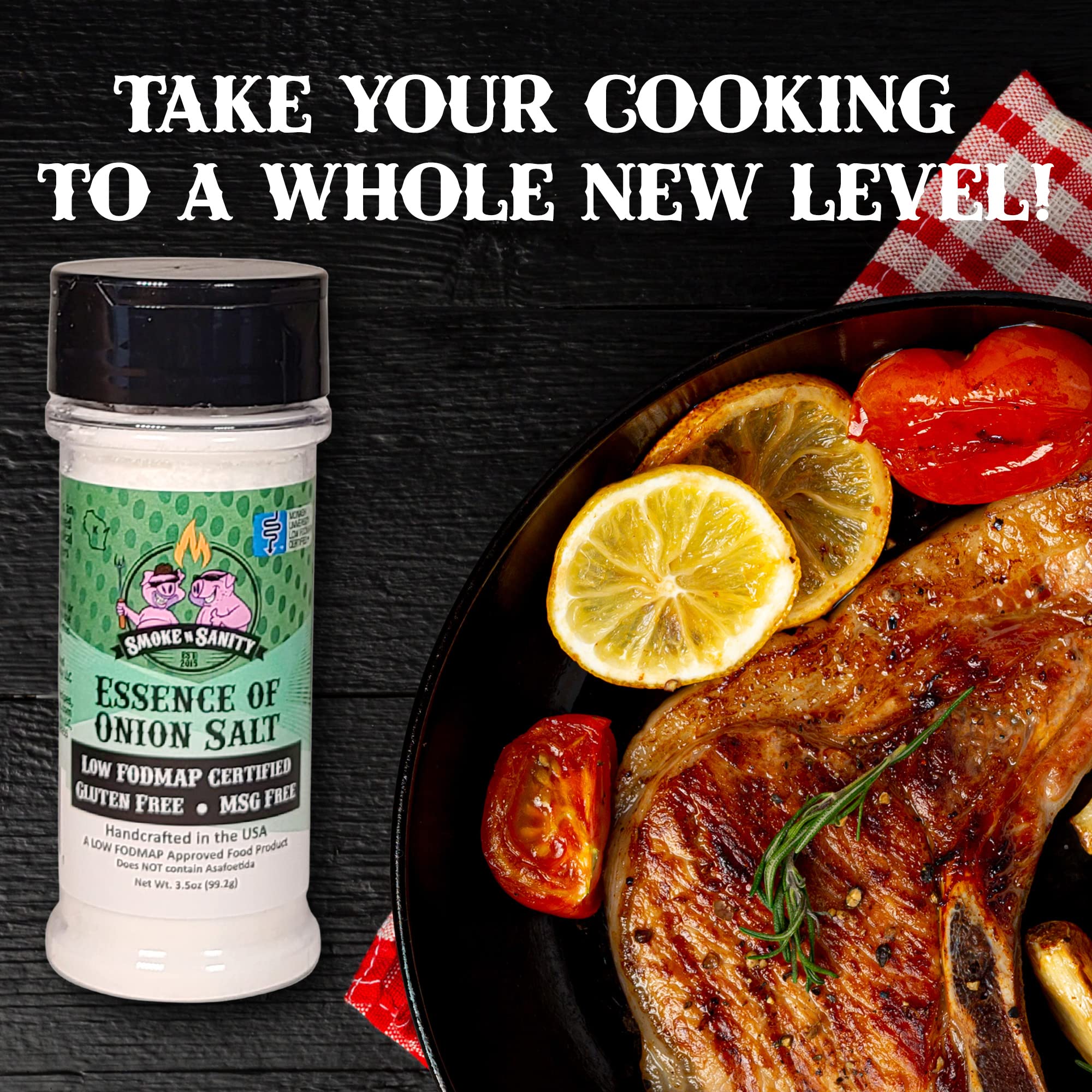 Smoke n Sanity next to a kitchen ruler showing 3.5 oz scale