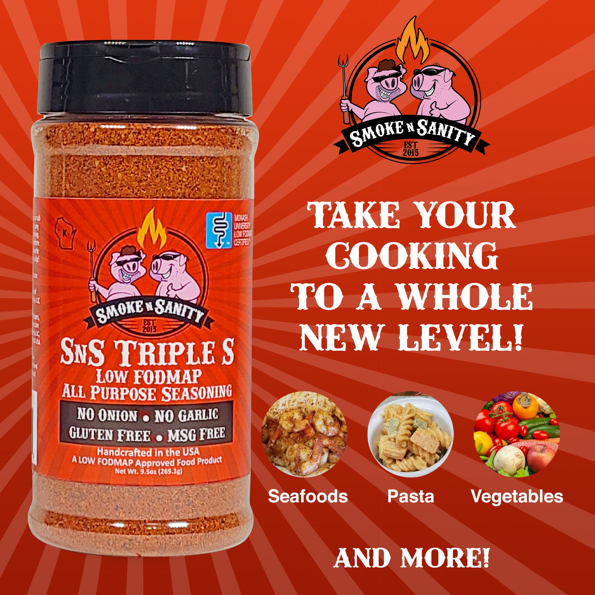 Smoke n Sanity close-up of spice texture highlighting balanced flavor
