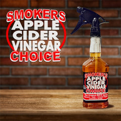 SMOKERS CHOICE 16 oz bottle next to ruler showing size and travel-ready benefit