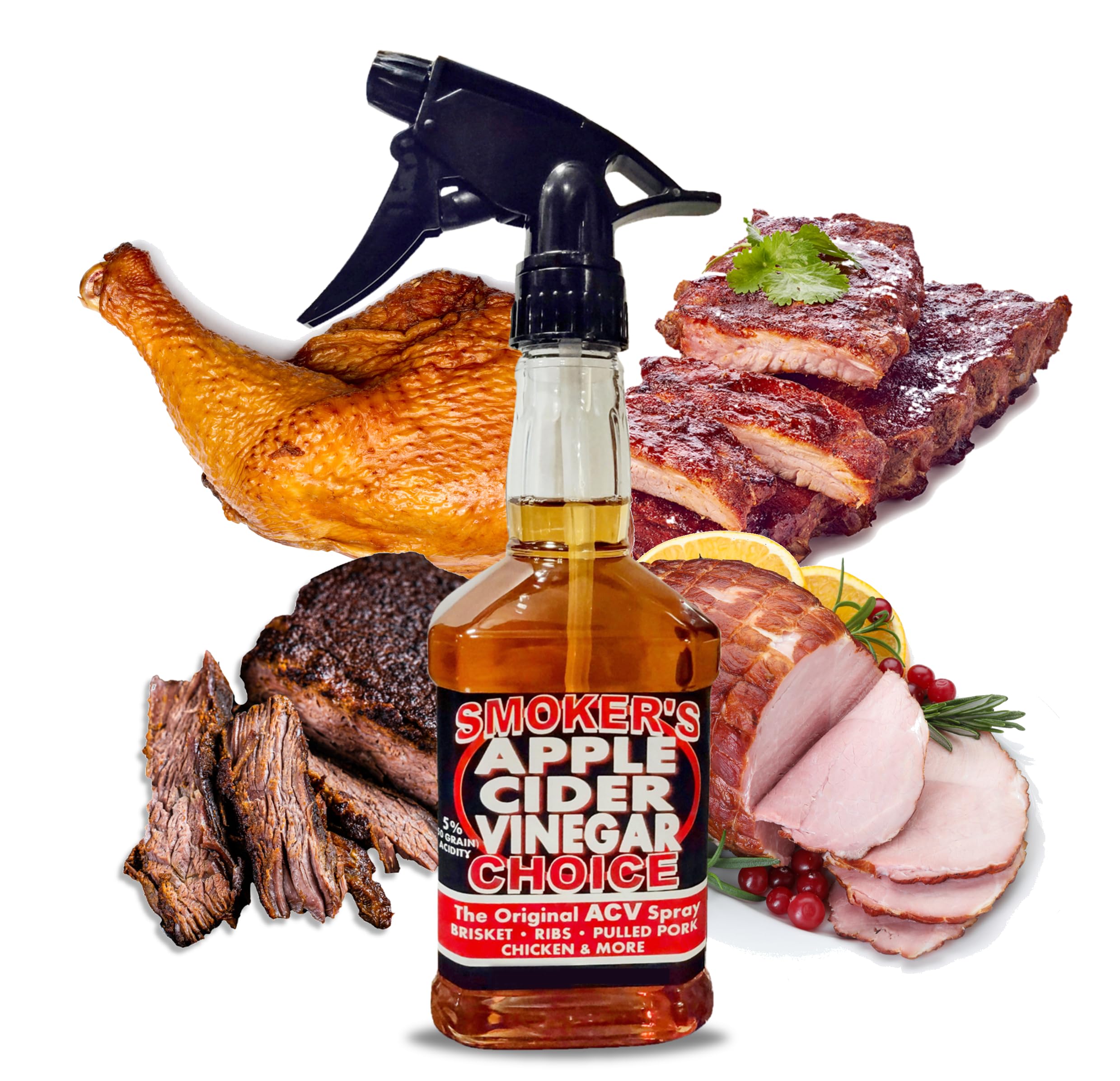 SMOKERS CHOICE bottle front label showing product and ready-to-use benefit