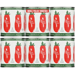 SMT San Merican front packaging showing 28 oz can and label benefit of USA-grown tomatoes