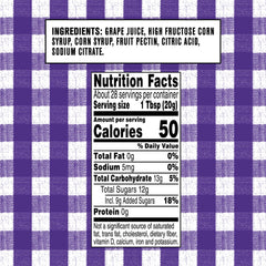 Smucker's close-up label displaying product name and easy identification benefit