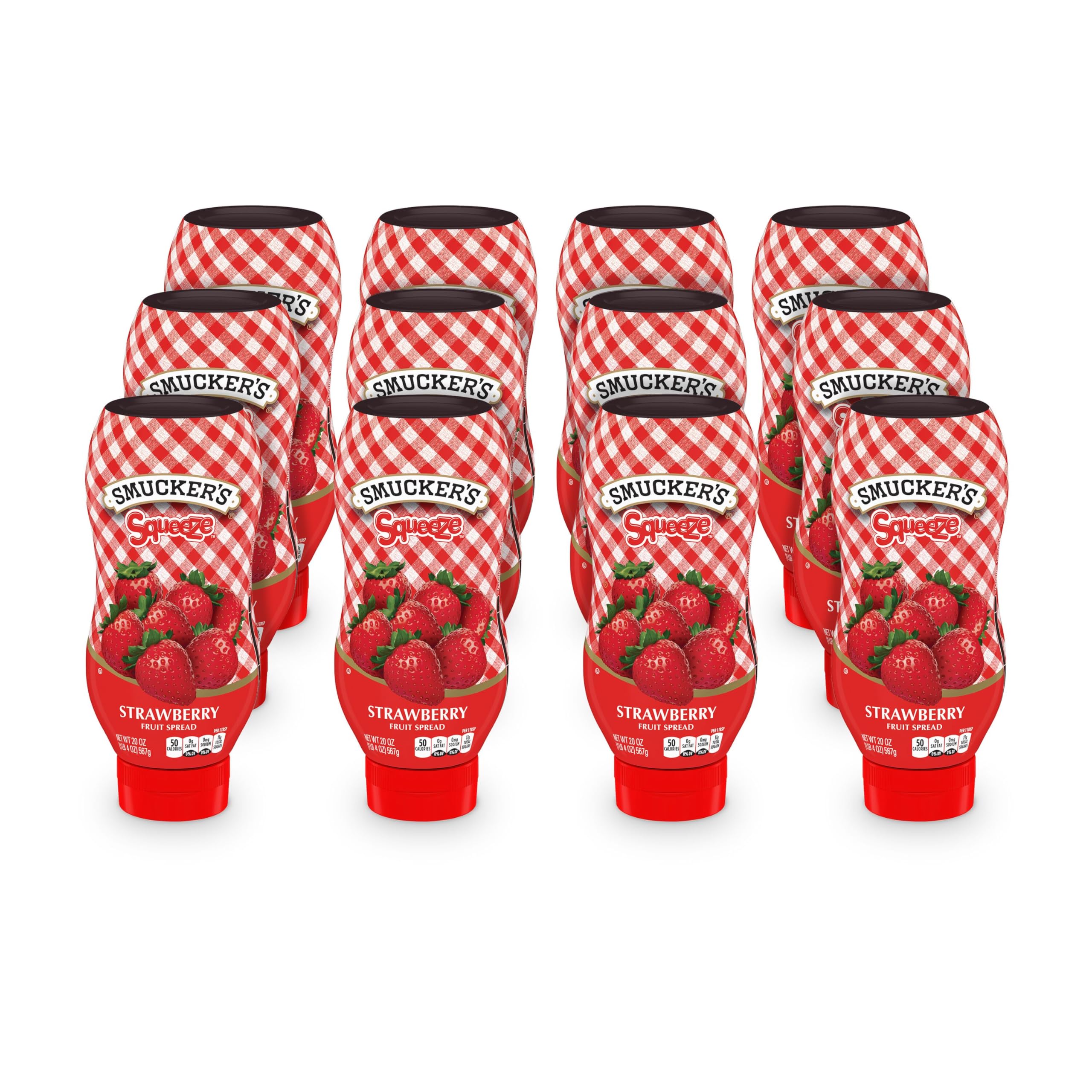 Smucker's front packaging showing 20 oz bottle for easy identification and bulk use