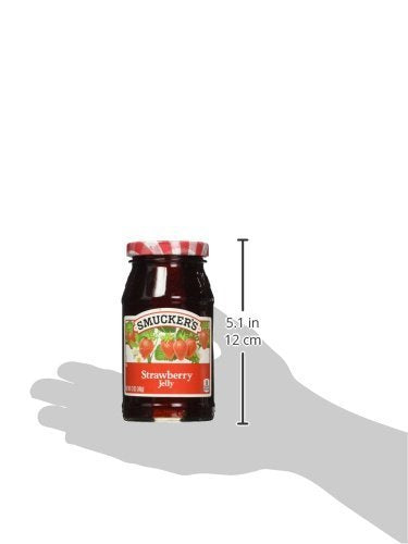 Smucker's lid close-up with pop-up button showing tamper-evident seal
