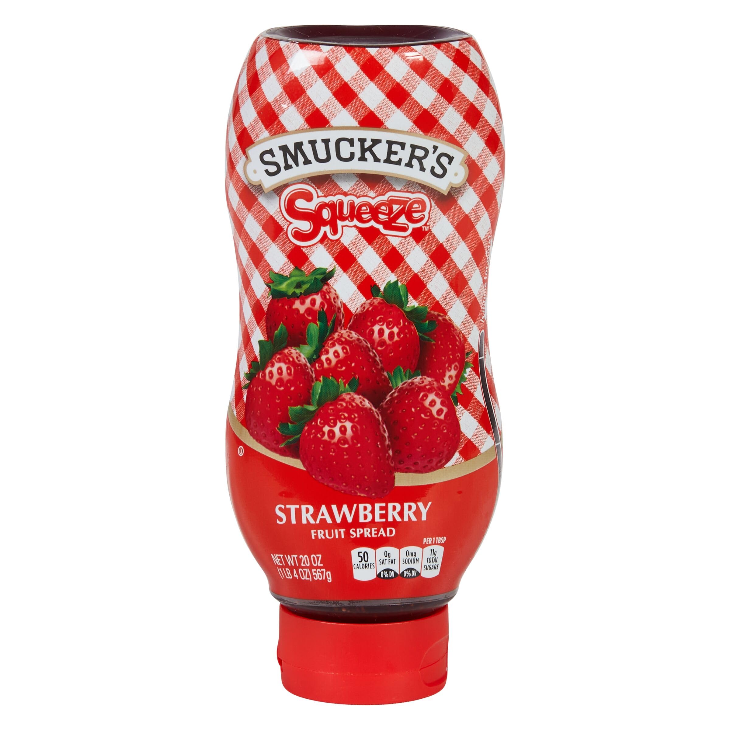 Smucker's jelly on a breakfast table conveying quick serving and convenience