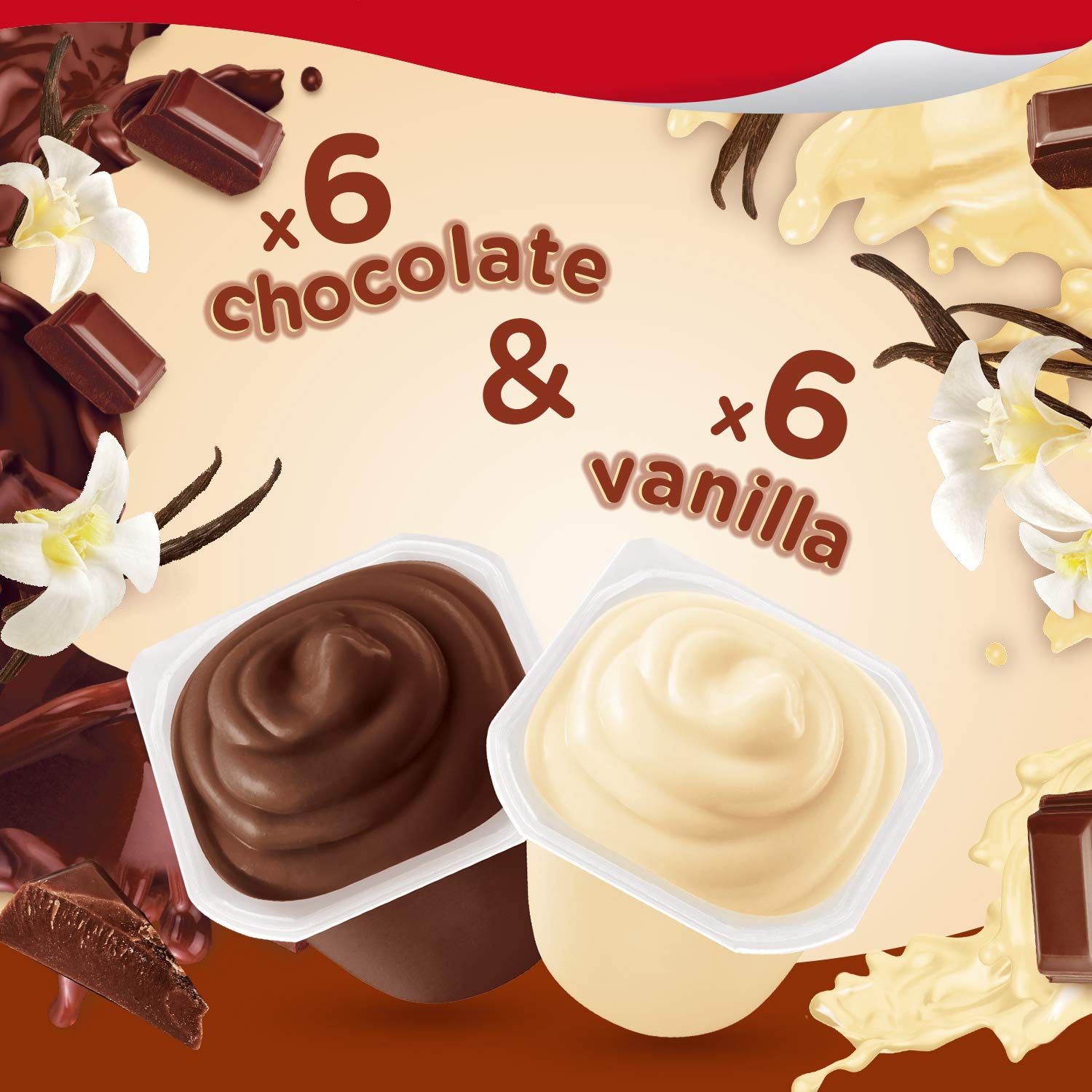 Snack Pack chocolate cup close-up showing smooth texture and indulgent taste