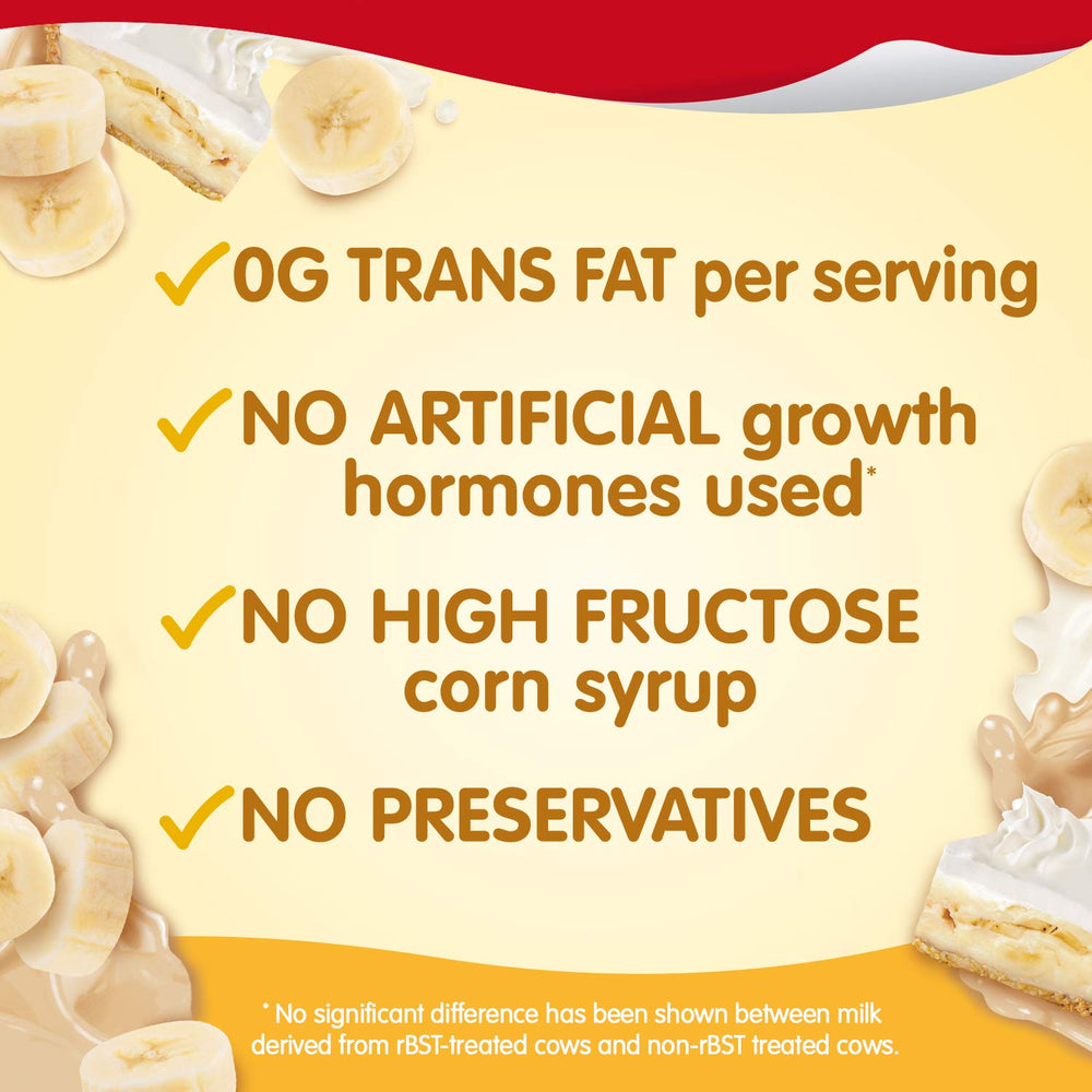 Snack Pack nutrition label close-up showing calorie count and ingredient transparency