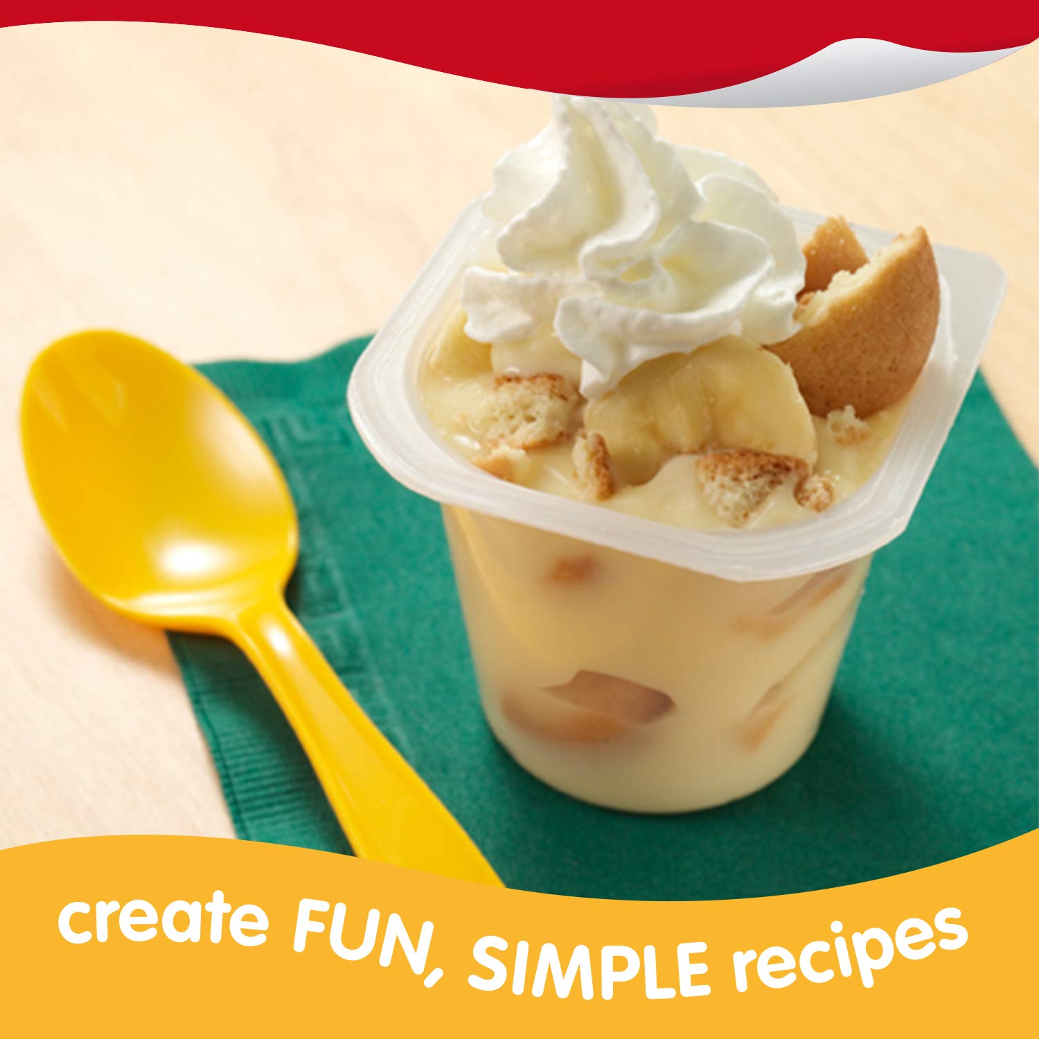 Snack Pack cup inside a child's lunchbox ready-to-eat, convenient snack option