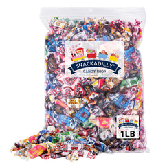 Snackadilly front packaging showing assortment and convenience