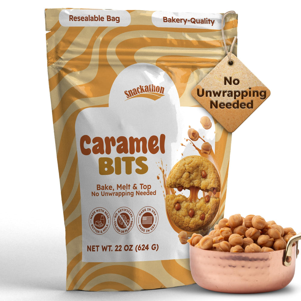 Snackathon front packaging showing 22 oz resealable bag and convenience
