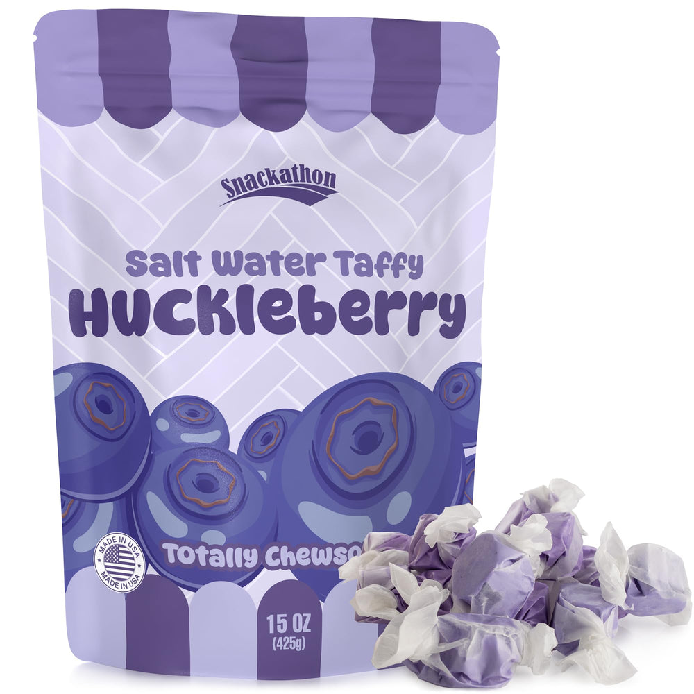 Snackathon front packaging showing resealable 15 oz bag and branding freshness