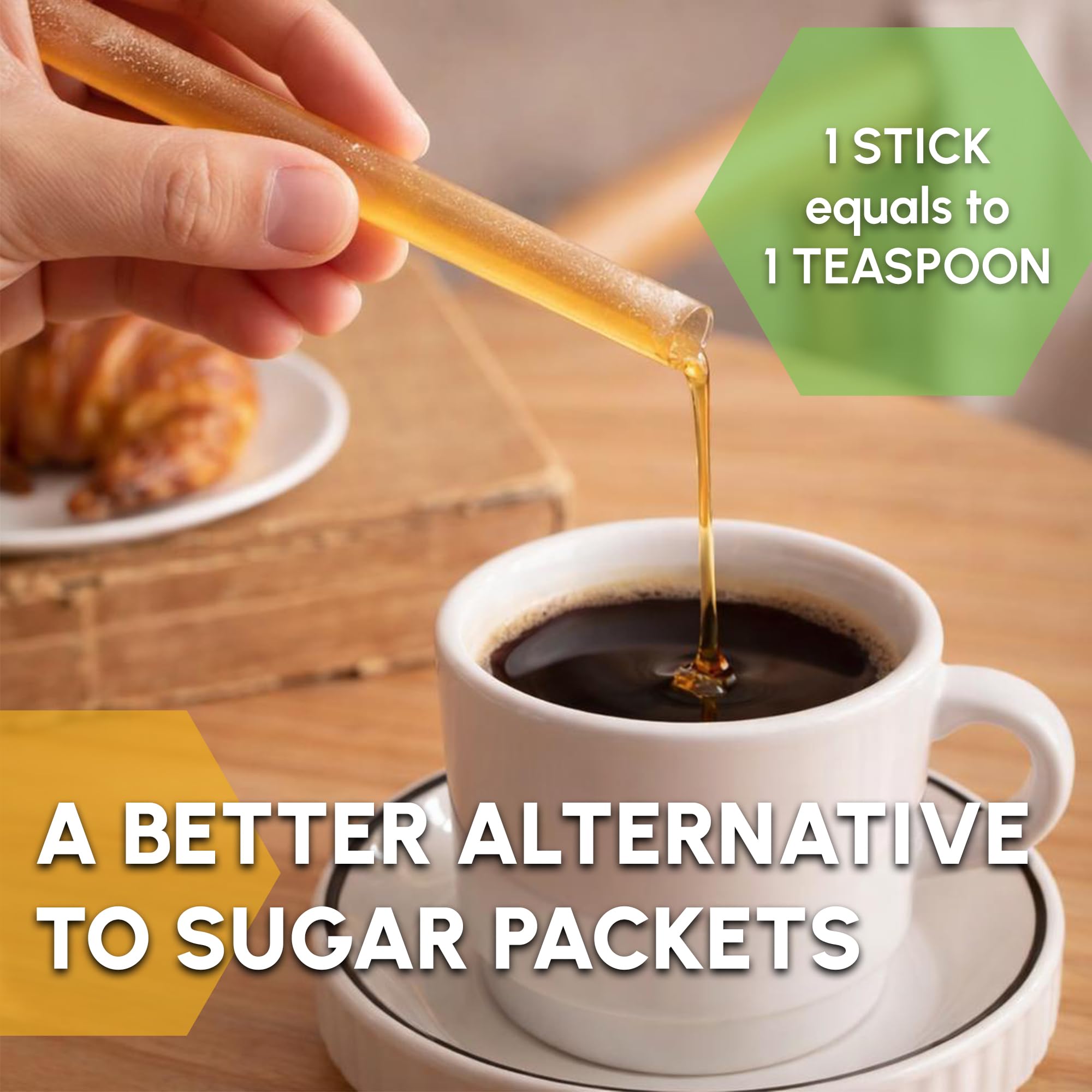 Snackathon honey straw inside a lunchbox for convenient on-the-go snack benefit