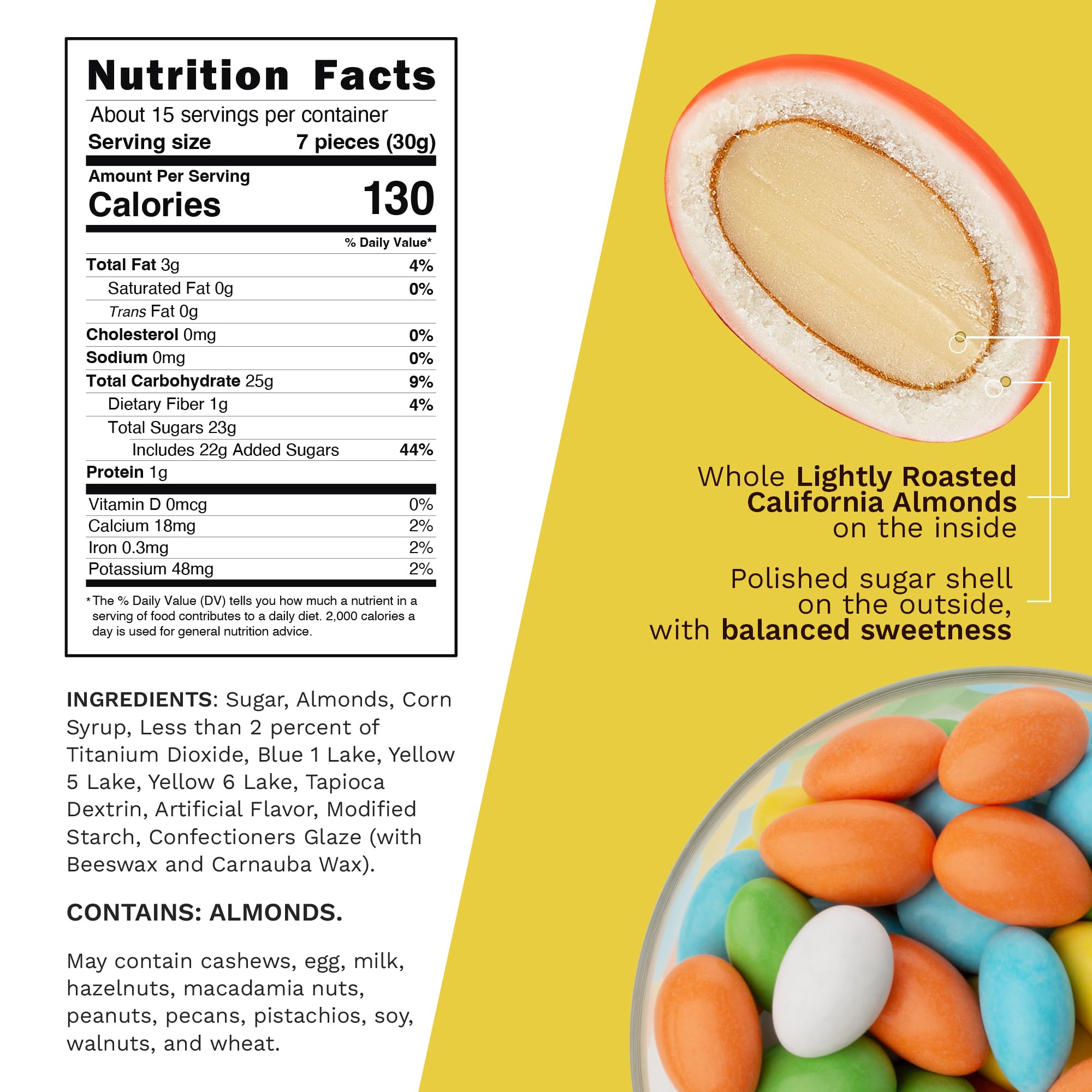 Snackathon scale comparison with hand showing one-pound bulk portion size