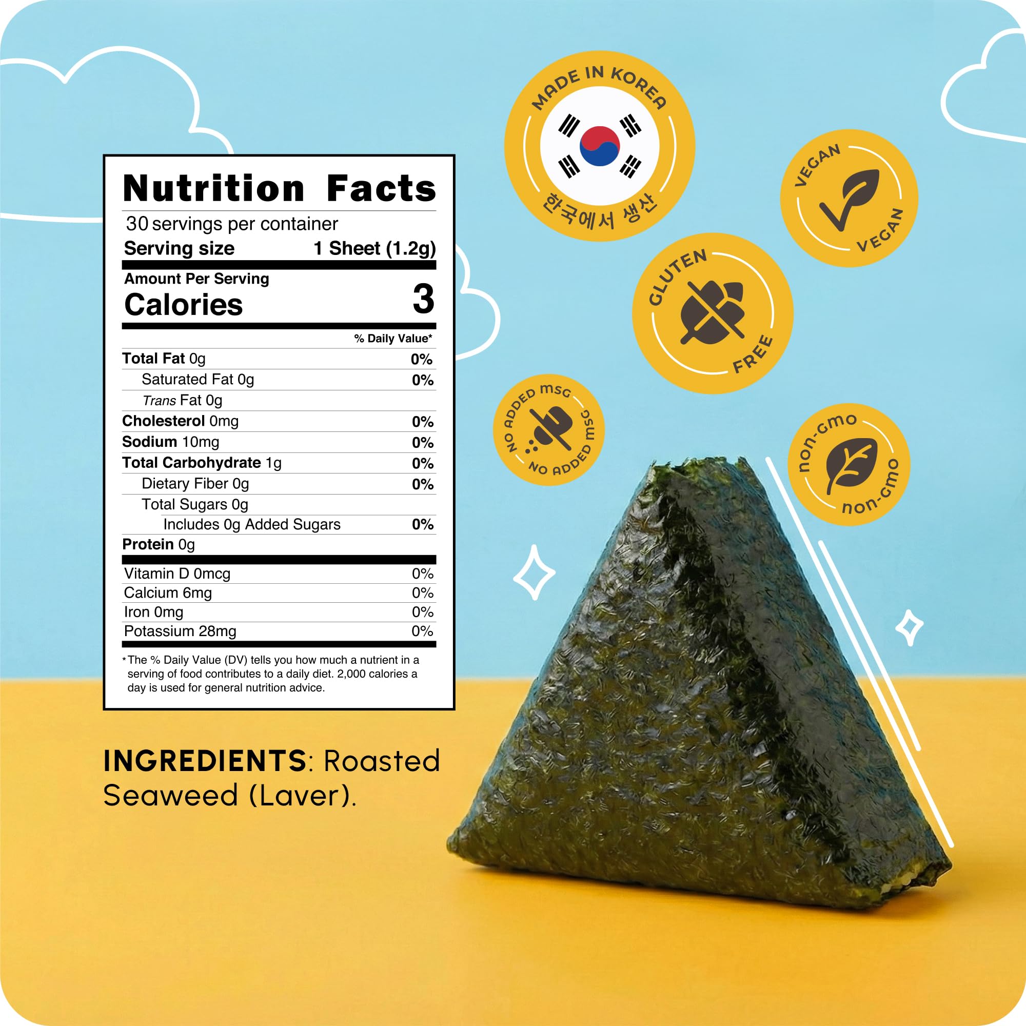 Snackathon sealing stickers detail showing easy closure and transport benefit