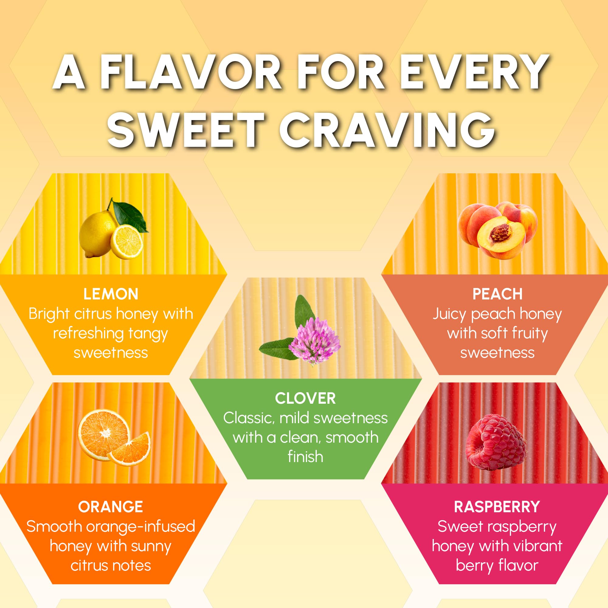Snackathon honey straw close-up texture view showing sealed tube and easy-to-squeeze benefit