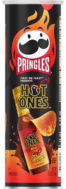 SNACKIFYME Barbacoa chips held in hand to show can size and smoky-crisp snack portability