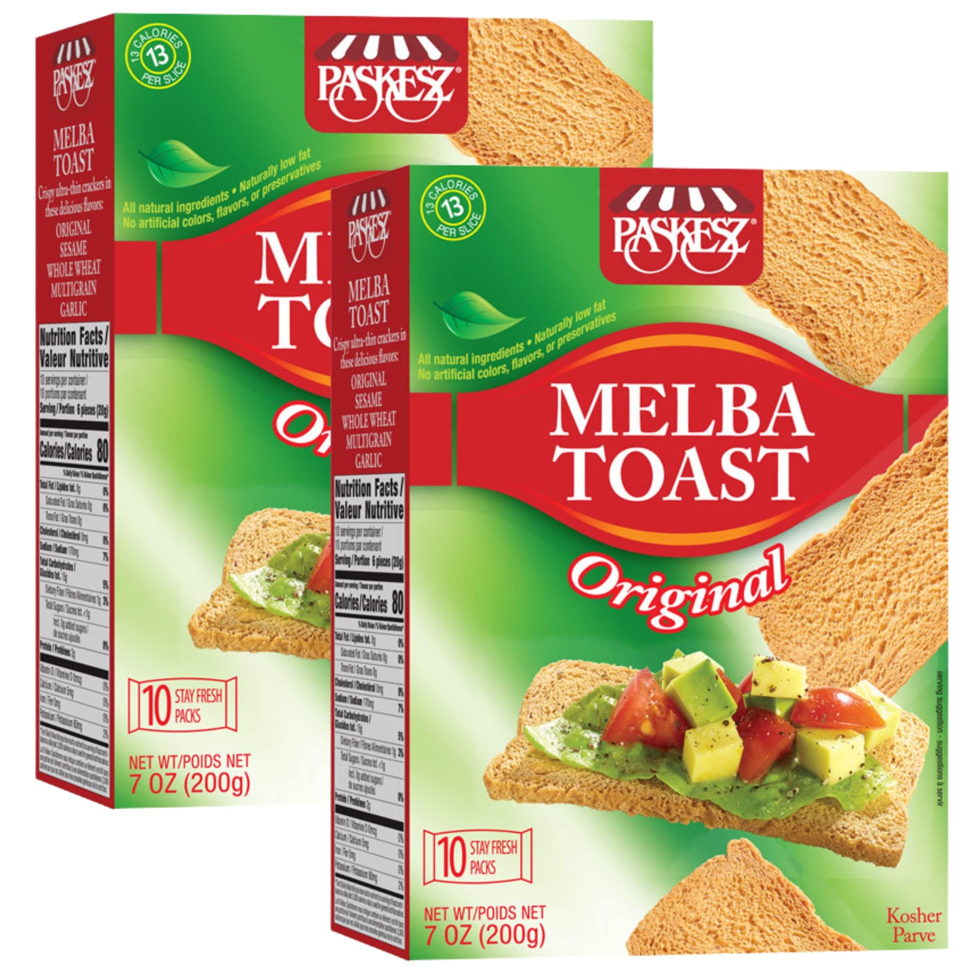 SNACKTERY front packaging showing two 7 oz boxes, convenient multi-pack benefit