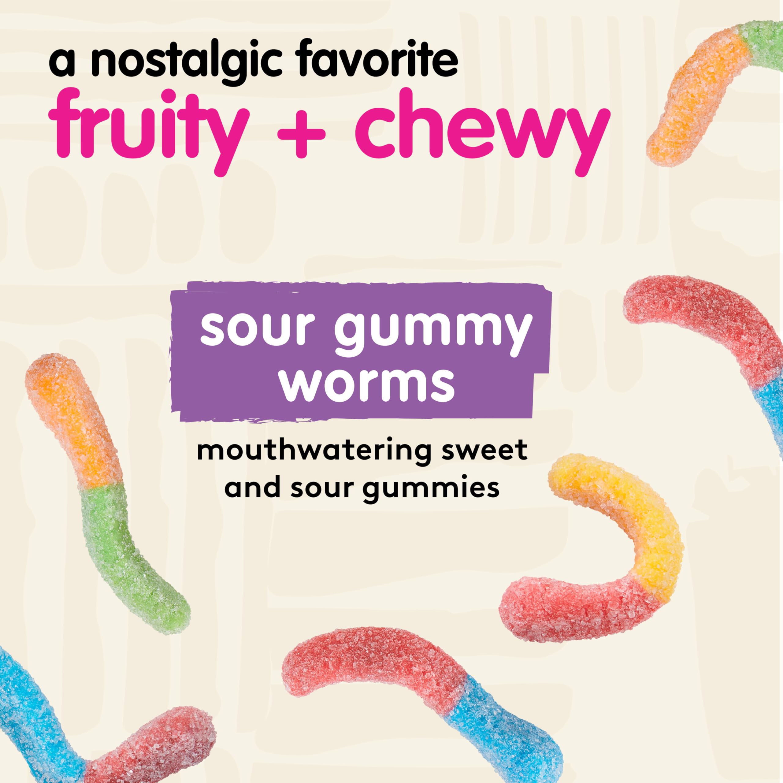 snak club close-up gummy bears highlighting soft texture and fruity flavor