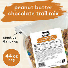 Snak Club close-up of mix texture highlighting peanuts and candies for crunch