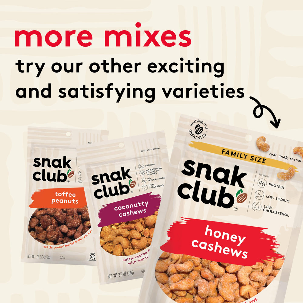 Snak Club peanut texture close-up emphasizing crunchy roasted quality