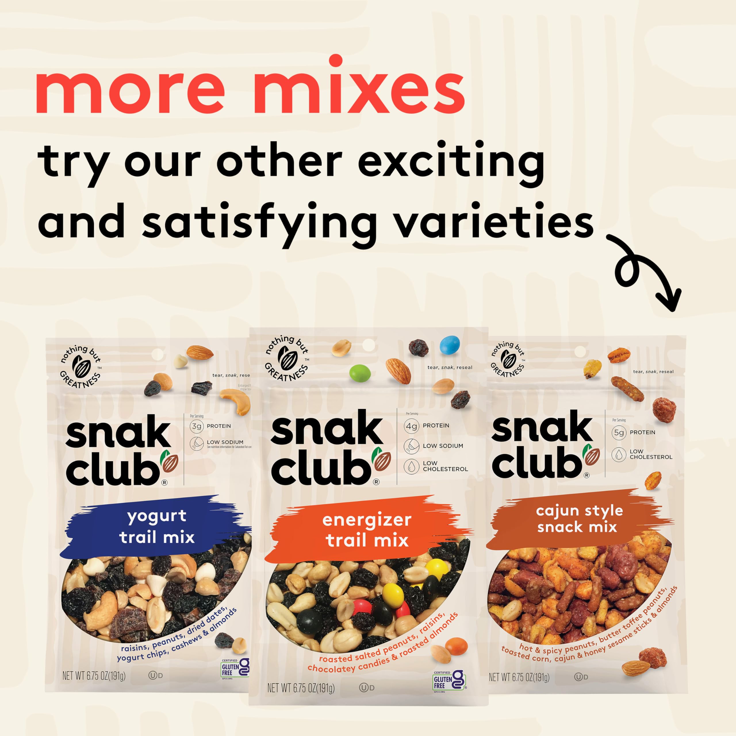 Snak Club label showing kosher and gluten-free certifications for informed shoppers