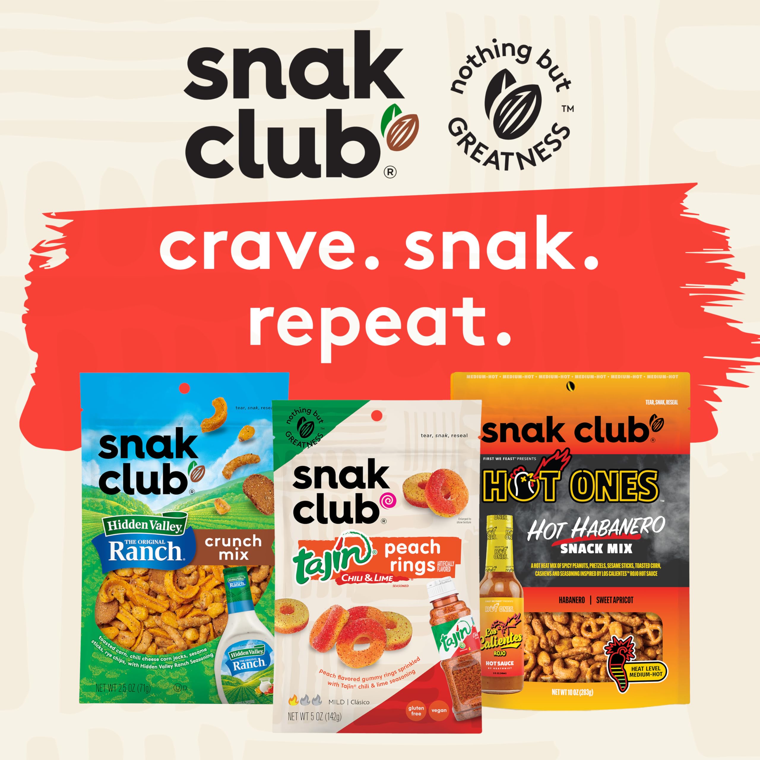 Snak Club picnic scene with pouch outdoors showing portable snacking for adventures