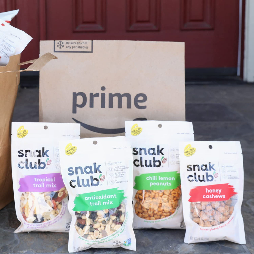 Snak Club nutrition label and certifications for ingredient transparency