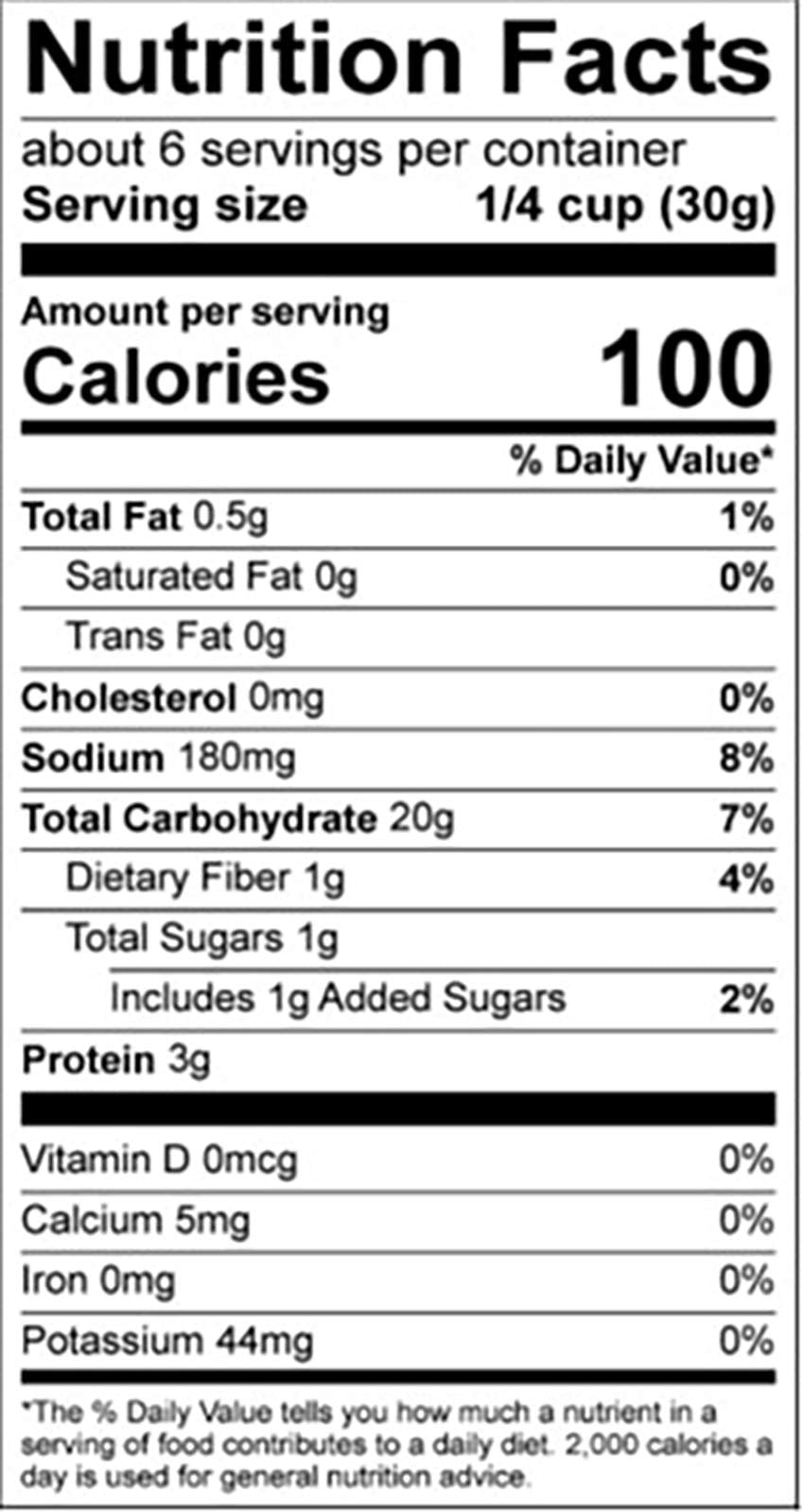 Snak Club bag held in hand showing 6.75 oz size for on-the-go convenience