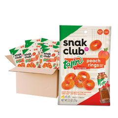 Snak Club front packaging showing 2.5 oz bag and bold flavor benefit
