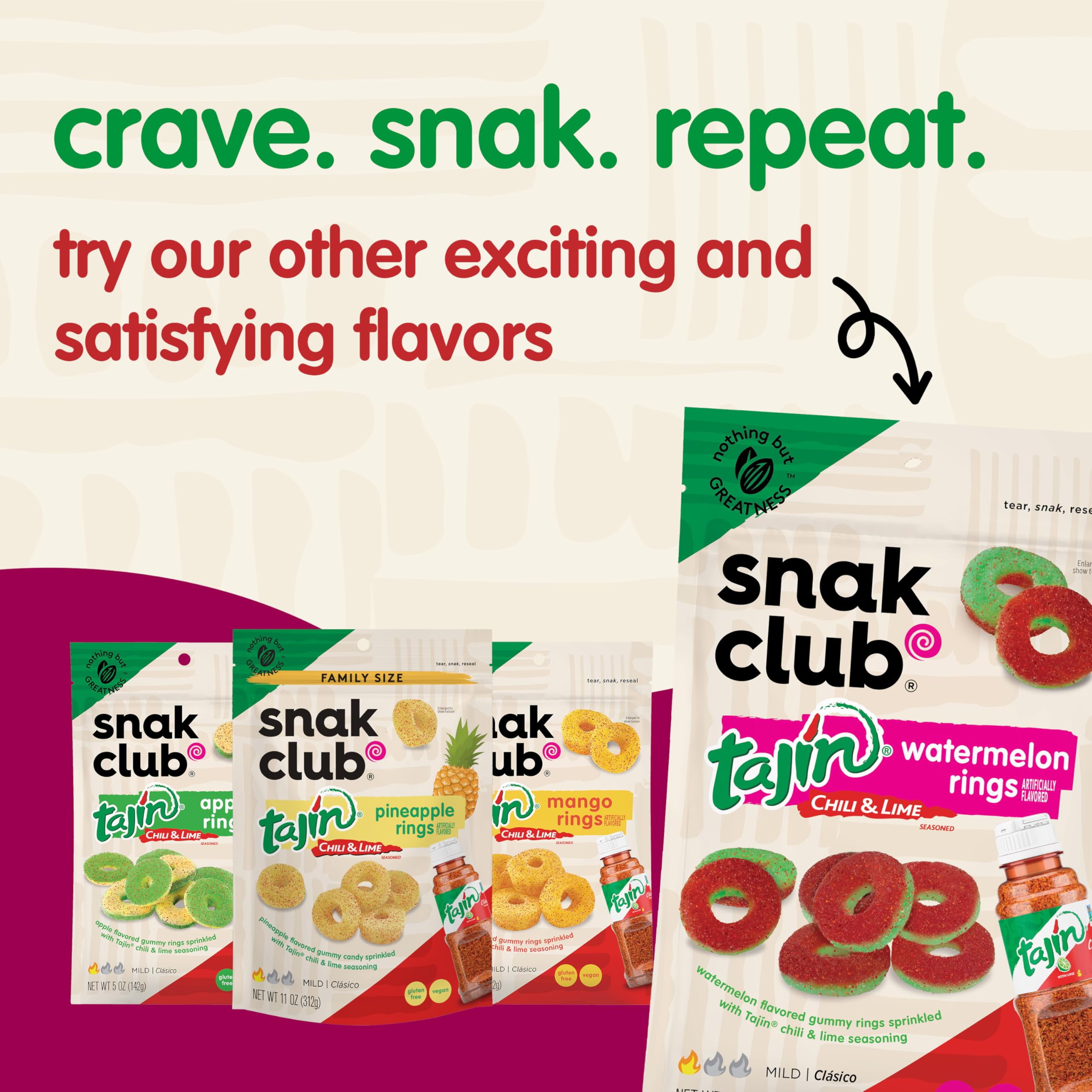 Snak Club group of pouches in lifestyle setting showing shareable convenience benefit