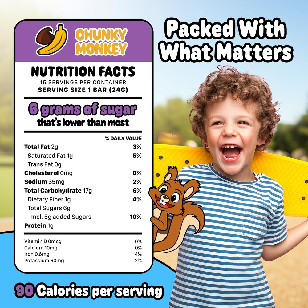 snakkidz ingredients label showing organic oats and non-GMO assurance