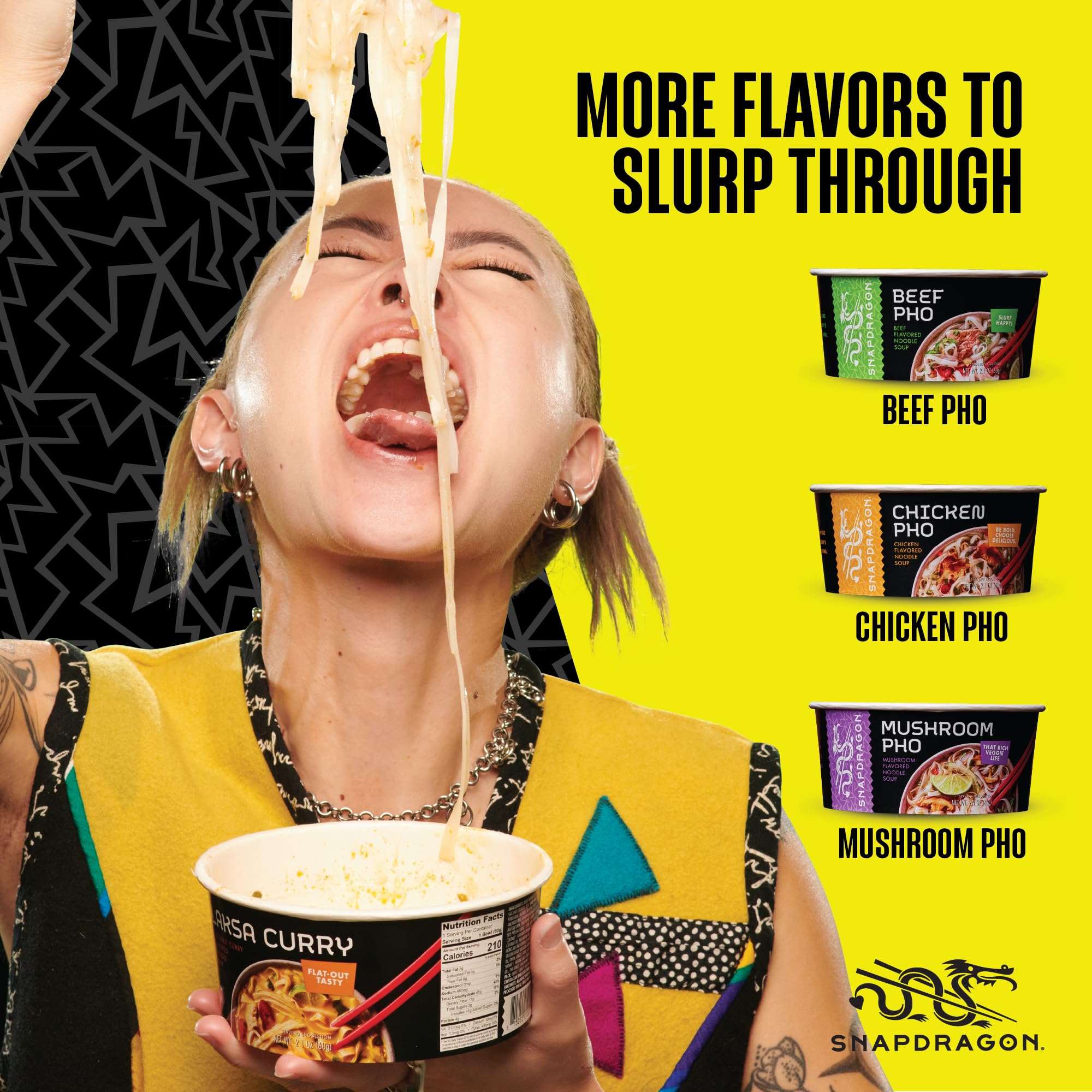 snapdragon laksa curry broth pour action emphasizing creamy coconut curry flavor