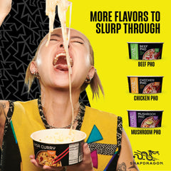 snapdragon laksa curry broth pour action emphasizing creamy coconut curry flavor